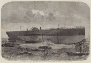 Primo Tentativo di varare la Nave a Vapore della Great Eastern Navigation Company, Leviathan